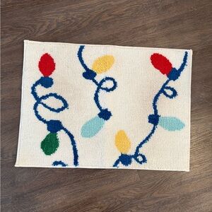 Wondershop at Target Christmas Lights Bath Mat